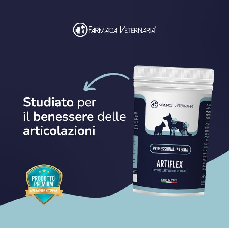 Artiflex: L'Integratore N°1 per le Articolazioni del Cane - Stop ad Artrosi e Dolori