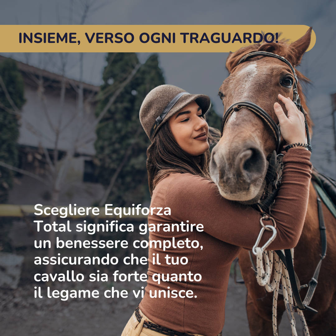 Equiforza Total: Più Muscolo e Recupero Rapido per il Cavallo Sportivo - con Amminoacidi e Gamma Orizanolo