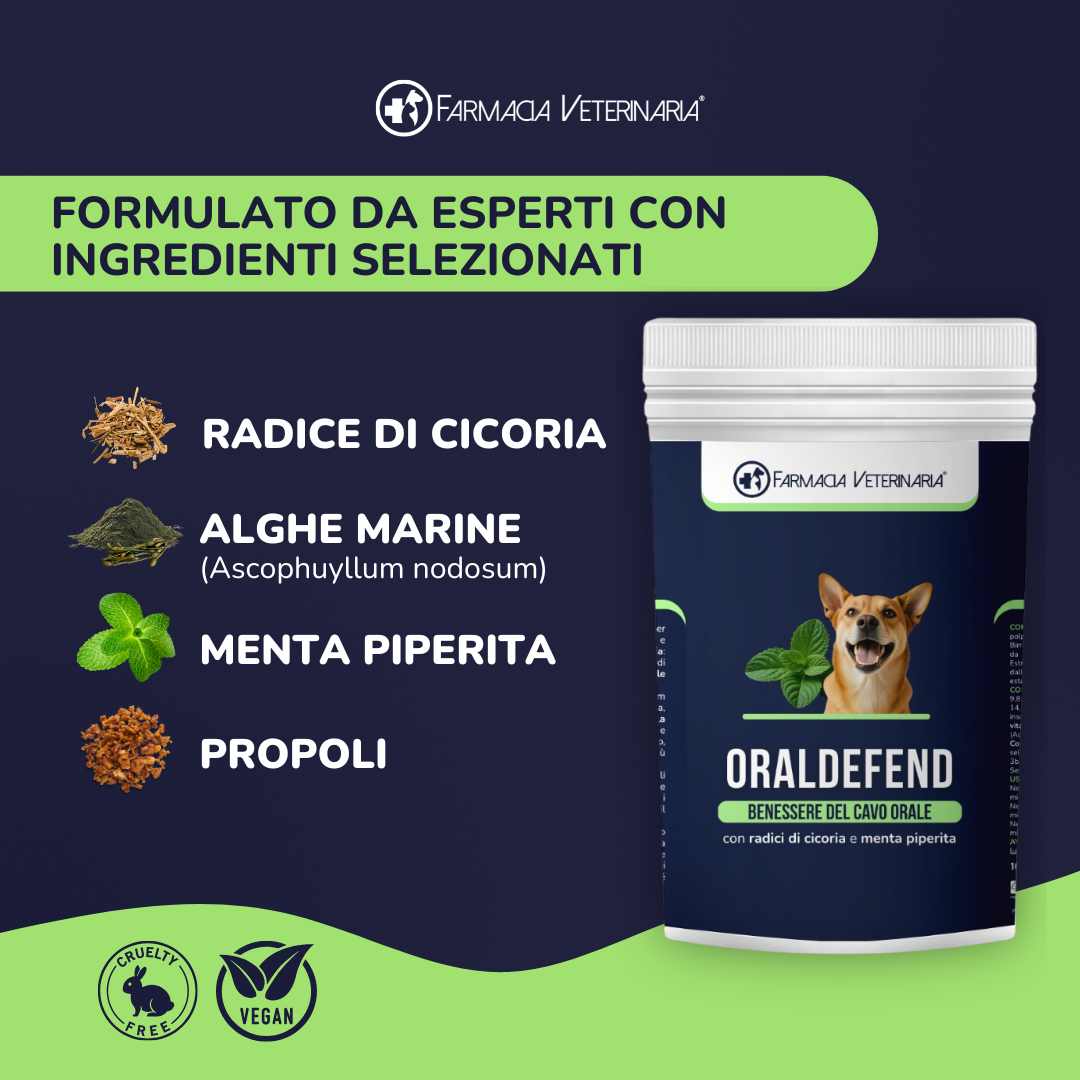 Oraldefend: Denti Puliti e Alito Fresco Senza Spazzolino - Basta un Cucchiaino nel Cibo