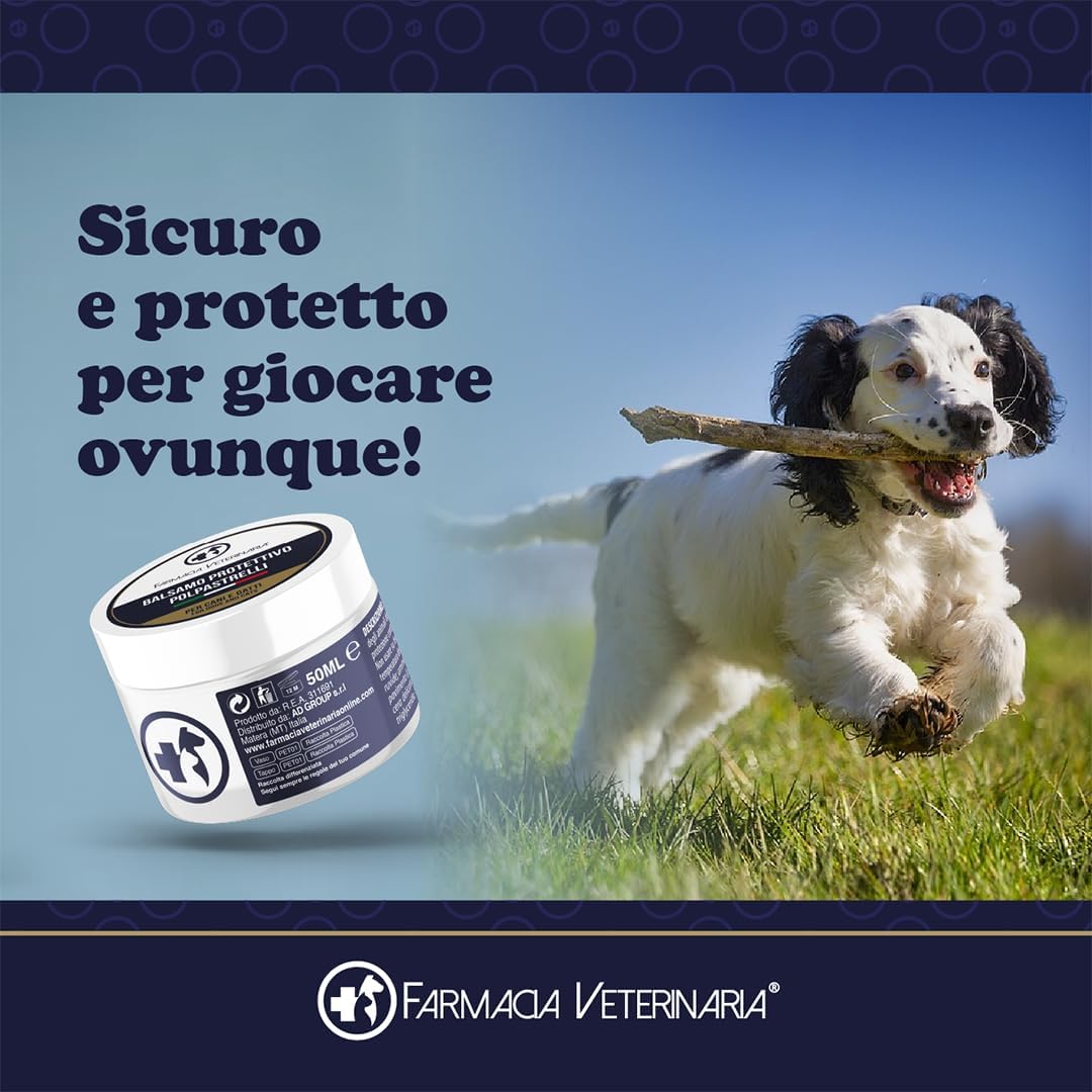 Balsamo Protettivo Zampe e Naso per Cani e Gatti – Scudo contro Asfalto Bollente, Neve e Screpolature | Crema Naturale
