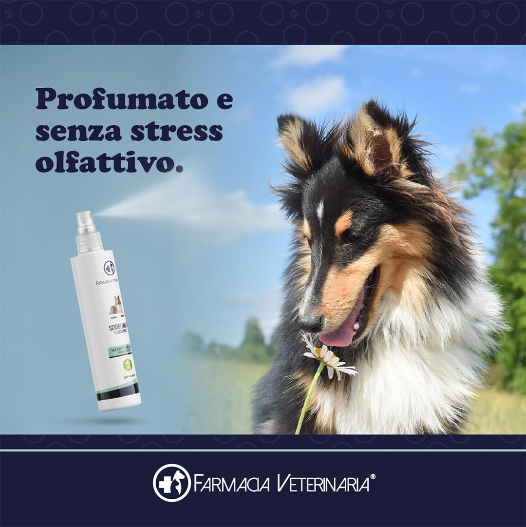 Spray Scioglinodi per Cani: Spazzolate Senza Tira e Molla, Pelo Lucido Senza Risciacquo