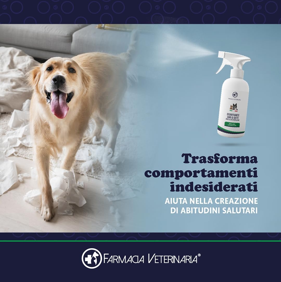 Spray Disabituante per Cani e Gatti: Proteggi Divano e Mobili Senza Stress per il tuo Amico