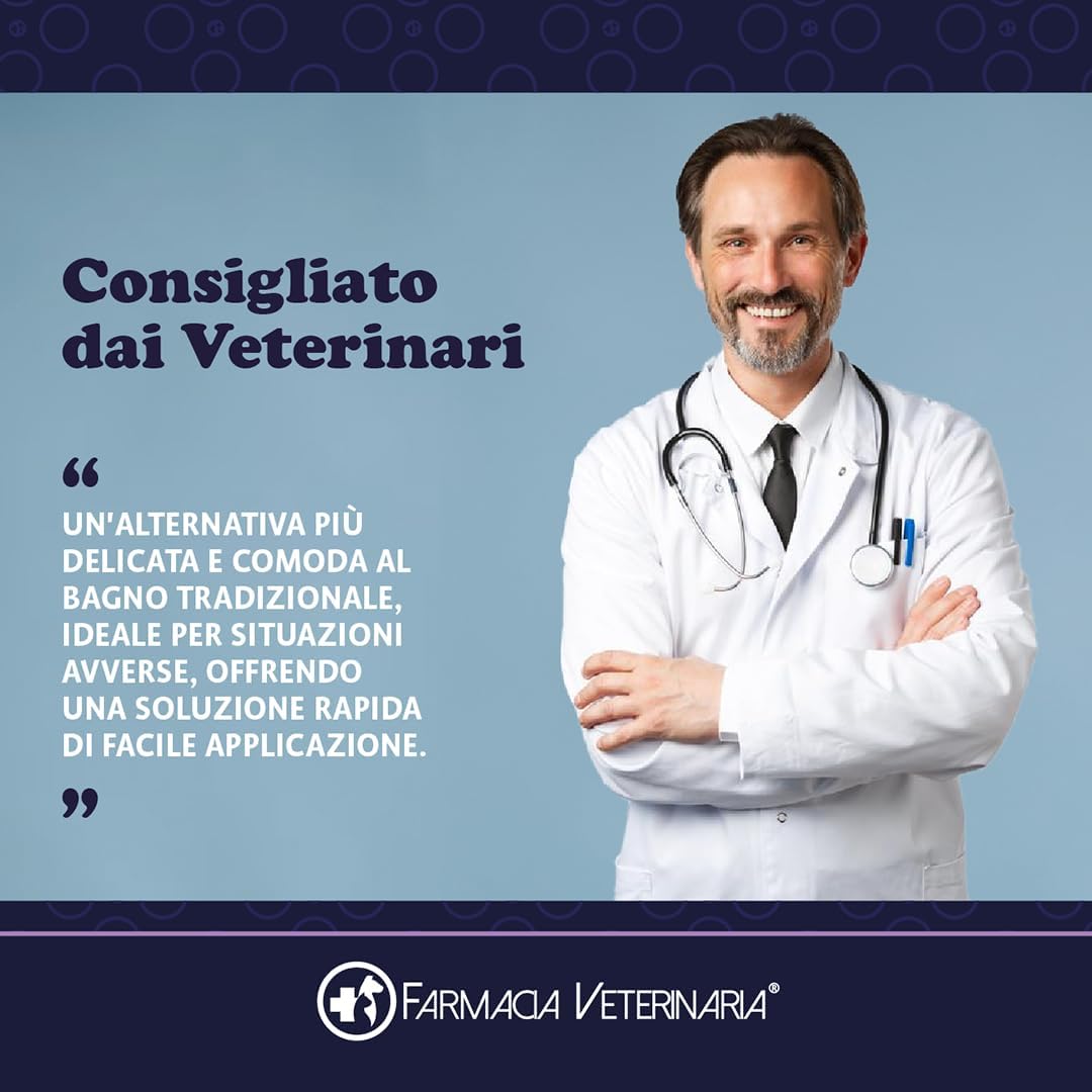 Shampoo Spray a Secco per Cani: Pulito e Profumato in 5 Minuti, Senza Bagno e Senza Acqua