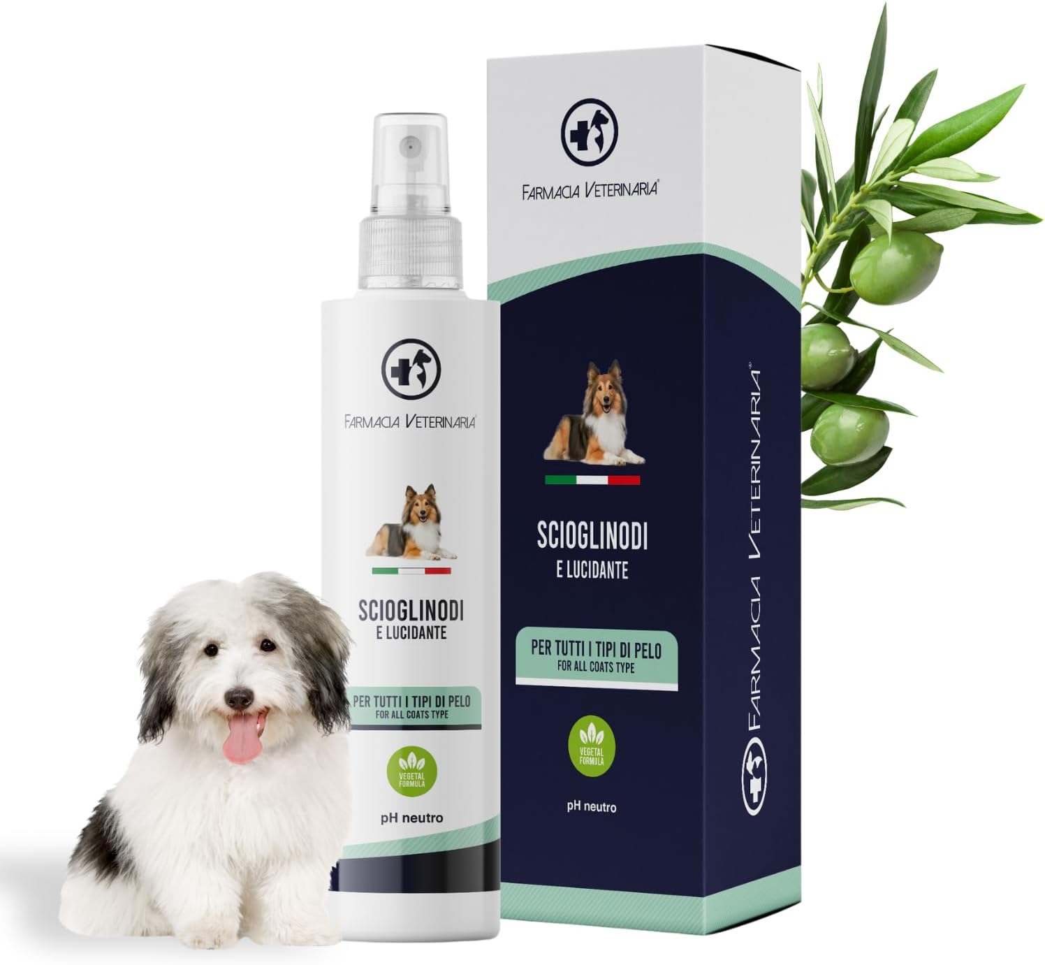 Spray Scioglinodi per Cani: Spazzolate Senza Tira e Molla, Pelo Lucido Senza Risciacquo