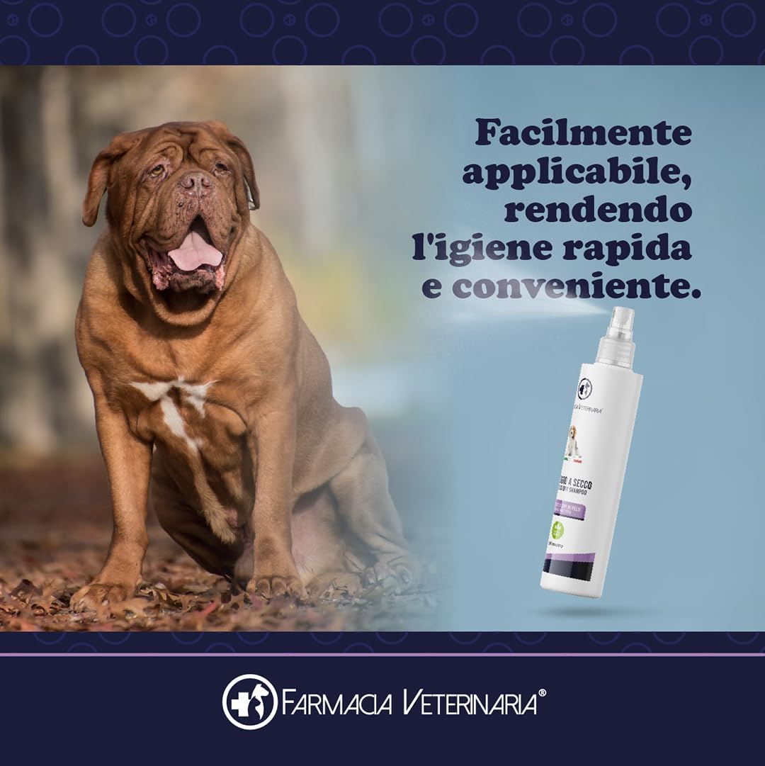 Shampoo Spray a Secco per Cani: Pulito e Profumato in 5 Minuti, Senza Bagno e Senza Acqua